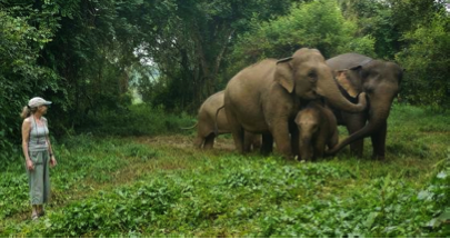 Emmy award-winning documentary filmmaker Allison Argo on location in Asia, shooting footage for her latest project, The Story of Dao 