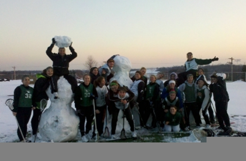 Slippery Rock University’s Women’s Lacrosse Team Photograph by Stephanie Boosahda