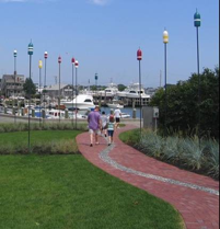 Walkway to Hyannis Harbor 